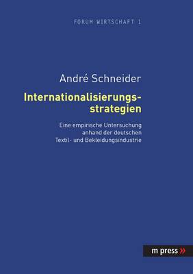 Book cover for Internationalisierungsstrategien