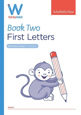 Book cover for WriteWell 2: First Letters, Early Years Foundation Stage, Ages 4-5