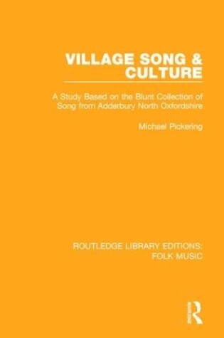 Cover of Village Song & Culture