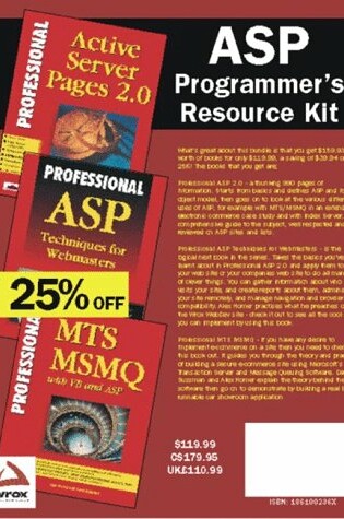 Cover of ASP Programmer's Resource Kit
