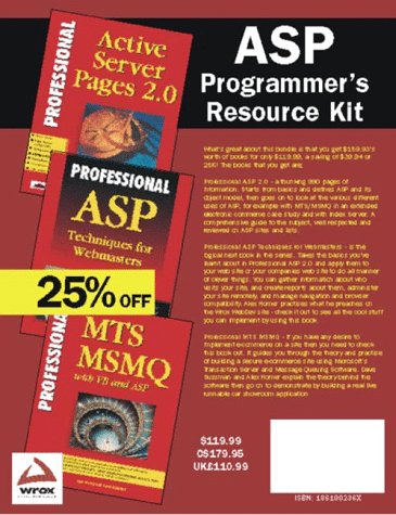 Book cover for ASP Programmer's Resource Kit