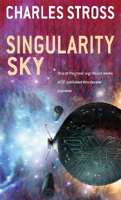 Book cover for Singularity Sky