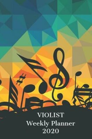 Cover of Violist Weekly Planner 2020