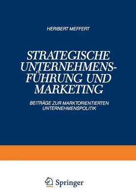 Book cover for Strategische Unternehmensführung und Marketing