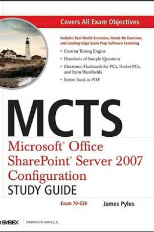 Cover of McTs: Microsoft Office Sharepoint Server 2007 Configuration Study Guide