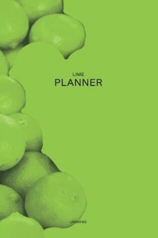 Cover of Undated Lime Planner