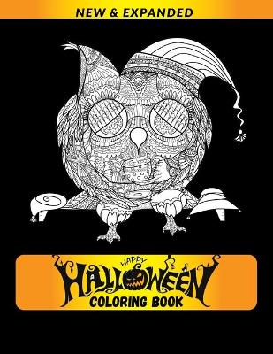 Book cover for Halloween Coloring Book