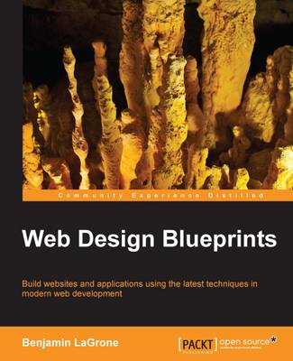 Book cover for Web Design Blueprints