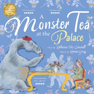 Book cover for A Monster Tea at the Palace