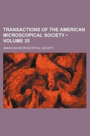 Cover of Transactions of the American Microscopical Society (Volume 35)