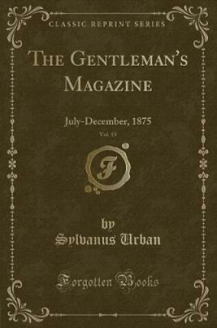 Cover of The Gentleman's Magazine, Vol. 15