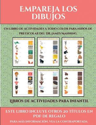 Cover of Libros de actividades para infantil (Empareja los dibujos)