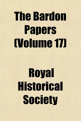 Book cover for The Bardon Papers (Volume 17)