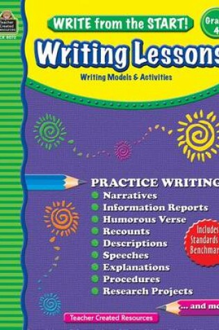 Cover of Write from the Start! Writing Lessons Grd 4