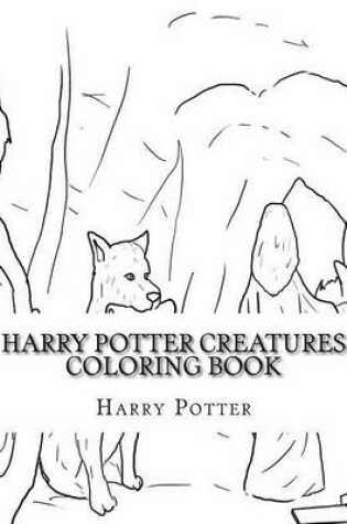 Cover of Harry Potter Creatures Coloring Book