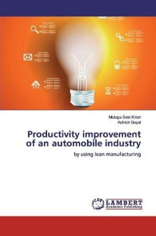 Cover of Productivity improvement of an automobile industry