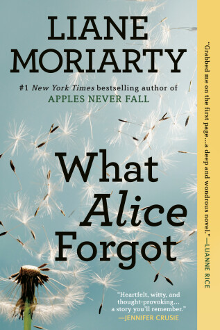 Book cover for What Alice Forgot