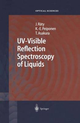 Cover of UV-Visible Reflection Spectroscopy of Liquids