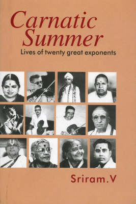 Book cover for Carnatic Summer