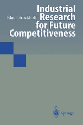 Book cover for Industrial Research for Future Competitiveness