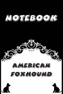 Book cover for American Foxhound Notebook