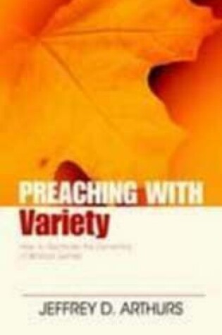 Cover of Preaching with Variety