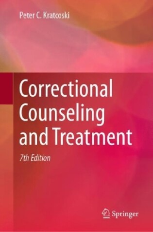 Cover of Correctional Counseling and Treatment