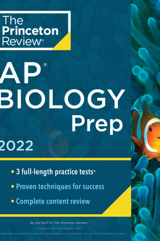 Cover of Princeton Review AP Biology Prep, 2022