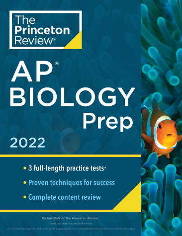 Cover of Princeton Review AP Biology Prep, 2022