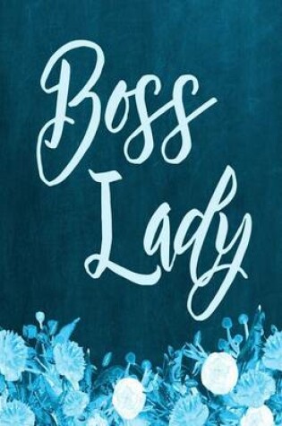 Cover of Chalkboard Journal - Boss Lady (Aqua)