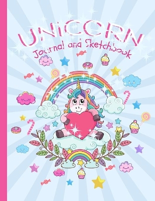 Book cover for Unicorn Journal and Sketchbook