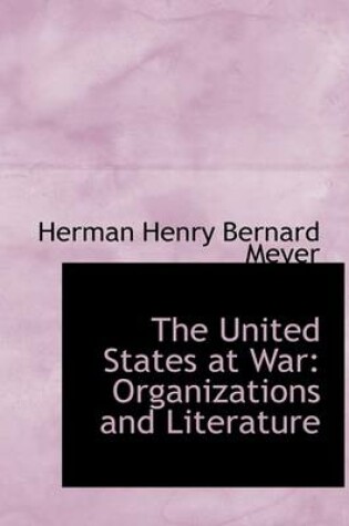 Cover of The United States at War