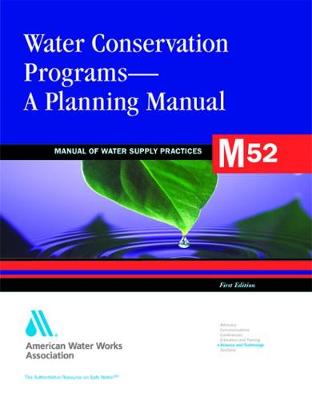 Cover of M52 Water Conservation Programs - A Planning Manual