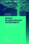 Book cover for Verkehr, Energieverbrauch, Nachhaltigkeit