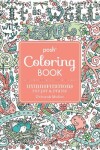 Book cover for Posh Adult Coloring Book: Hymnspirations for Joy & Praise