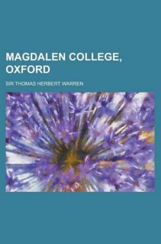 Cover of Magdalen College, Oxford