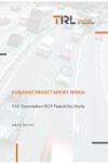 Book cover for RAC Foundation RCIP Feasibility Study