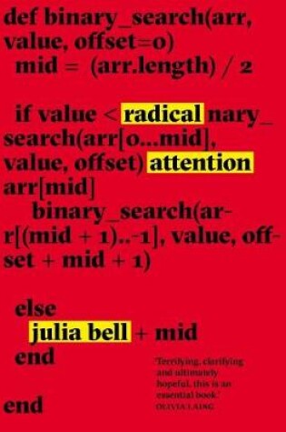 Cover of Radical Attention