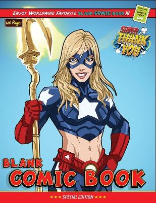 Cover of Blank Comic Book Create Your Own Comics