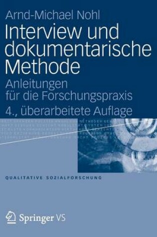 Cover of Interview Und Dokumentarische Methode