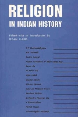 Cover of Religion in Indian History