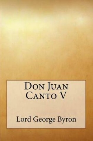 Cover of Don Juan Canto V