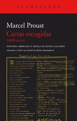 Book cover for Cartas Escogidas (1888-1922)