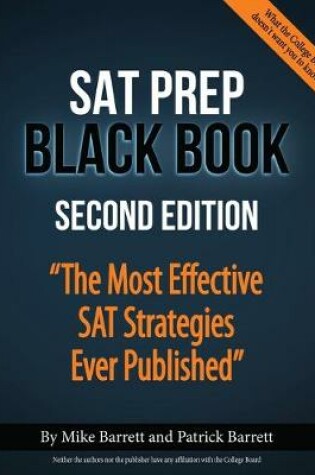 Cover of SAT Prep Black Book