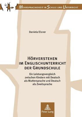 Cover of Hoerverstehen Im Englischunterricht Der Grundschule