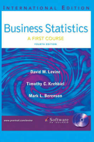 Cover of Valuepack: Business Stats: First Course PIE Pkg with Mathematics for Economics and Business