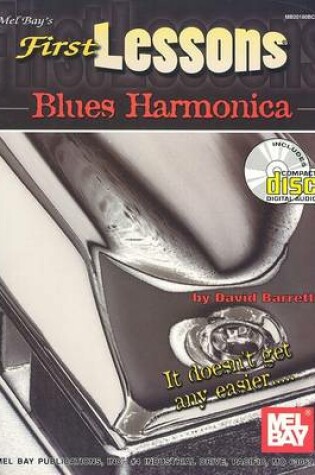 Cover of First Lessons Blues Harmonica Book/CD Set