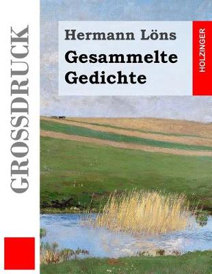 Book cover for Gesammelte Gedichte (Großdruck)