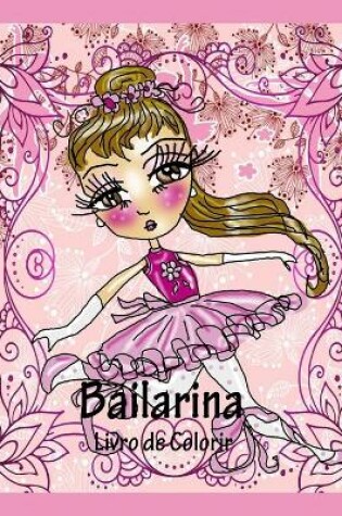 Cover of Bailarina - Livro de colorir
