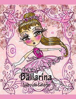 Cover of Bailarina - Livro de colorir